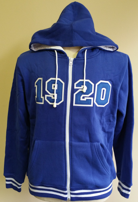 Zeta 1920 Full-Zip Royal Hoody